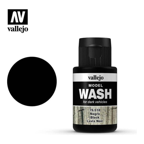 VALLEJO Model Wash Black 35ml