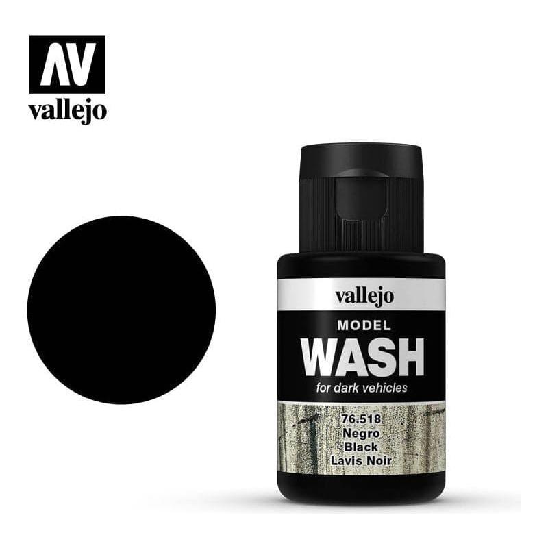 VALLEJO Model Wash Black 35ml