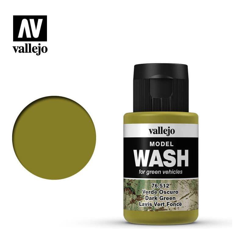 VALLEJO Model Wash Dark Green 35ml