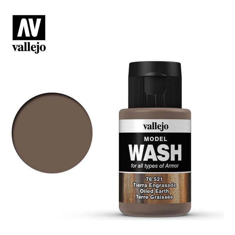 VALLEJO Model Wash Oiled Earth 35ml