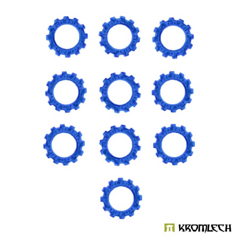 KROMLECH Vehicle Hull Points Tokens - Blue
