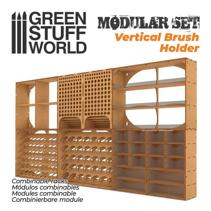 GREEN STUFF WORLD Vertical Paint Brush Organizer
