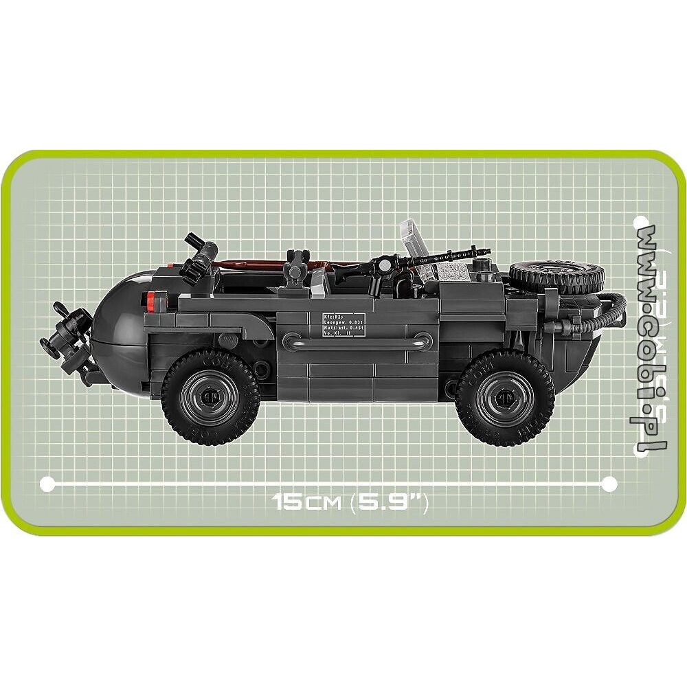 COBI World War II - VW Typ 166 Schwimmwagen (200 Pieces)