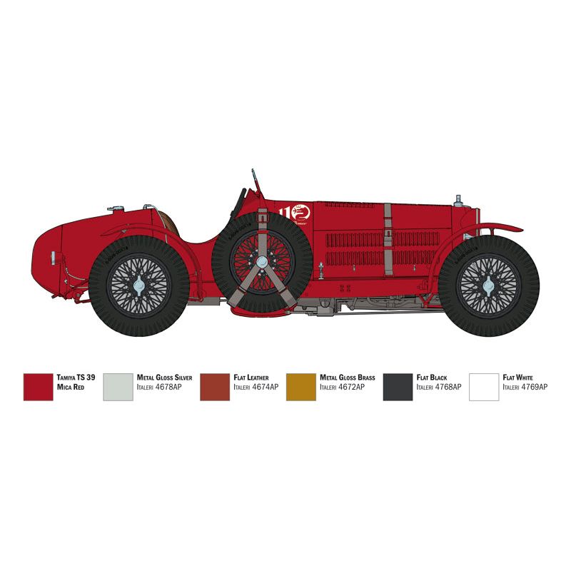 ITALERI 1/12 Alfa Romeo 8C / 2300 (1931-1933) Alfa Romeo 11