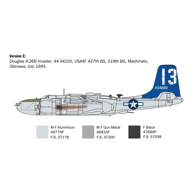 ITALERI A-26B Invader (New Decals Edition)