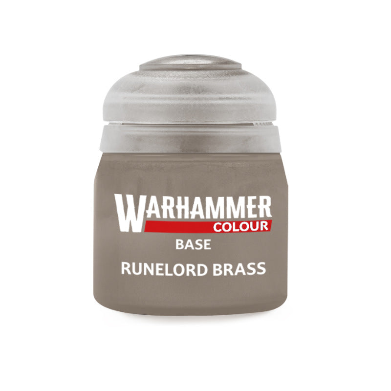 GAMES WORKSHOP Citadel Base: Runelord Brass