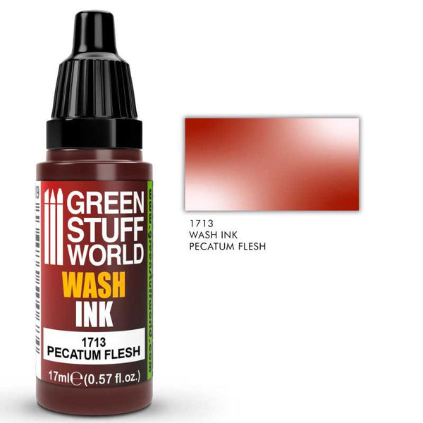 GREEN STUFF WORLD Wash Ink Pecatum Flesh 17ml