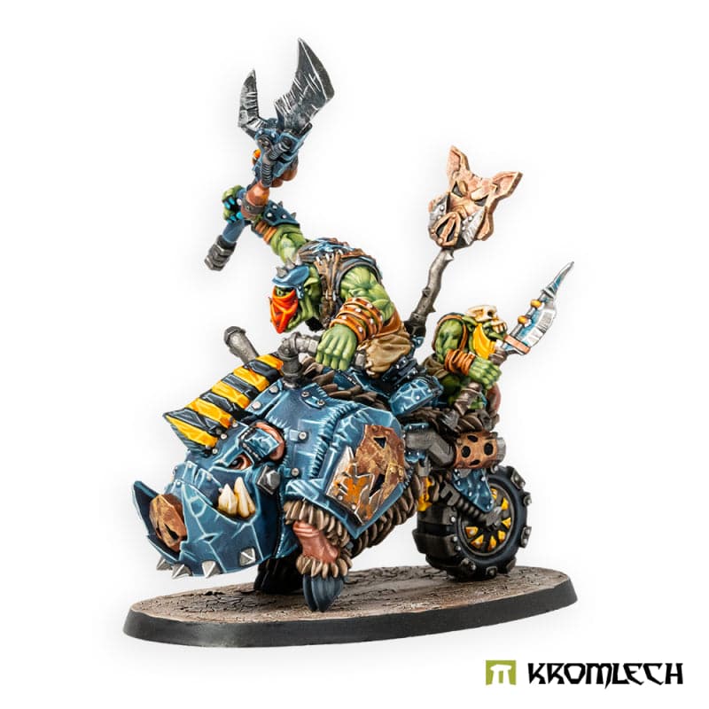 KROMLECH Wild Tribez Boss on Cyboar