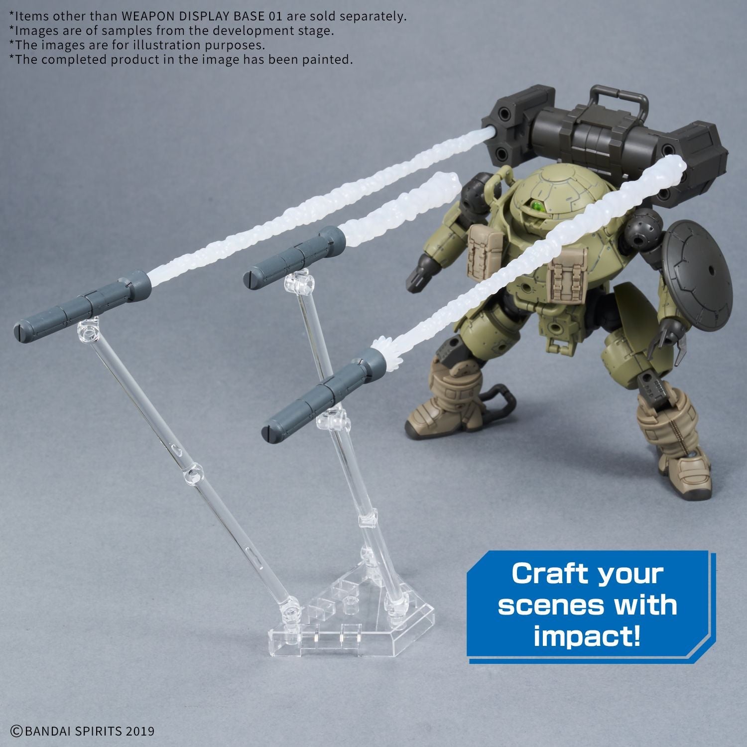 BANDAI WEAPON DISPLAY BASE 01