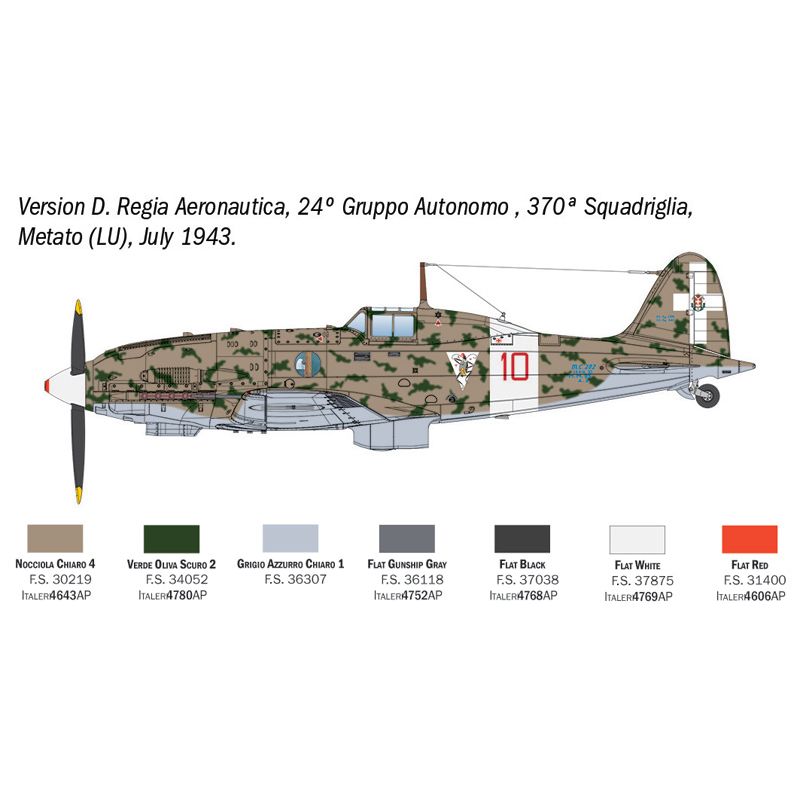 ITALERI 1/48 Macchi MC.202 Folgore