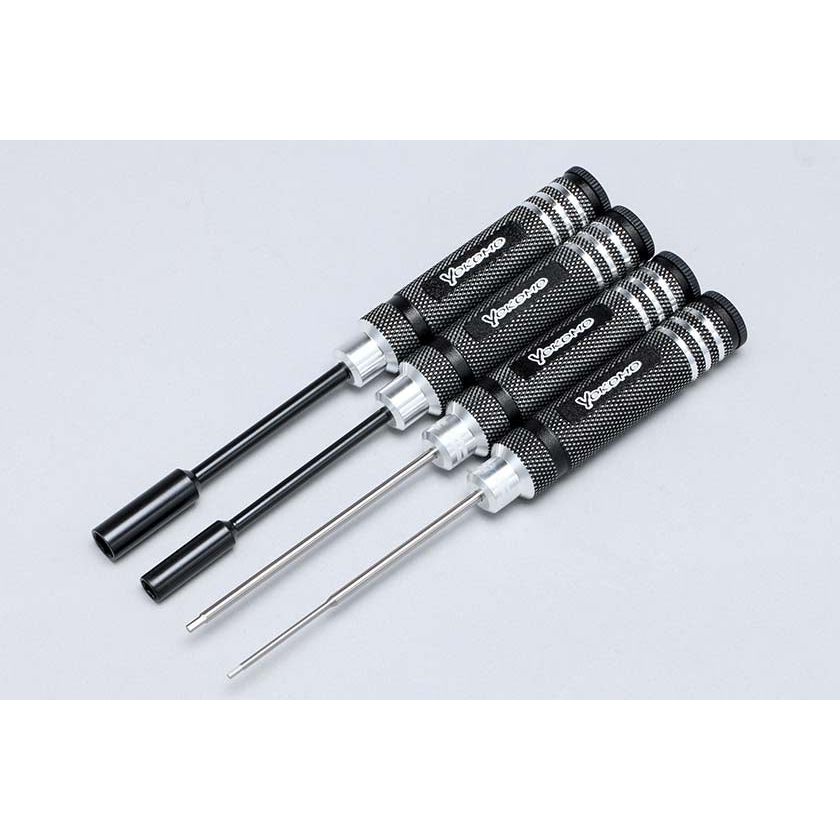 YOKOMO Racing Tools Hex/Nut driver set (1.5/2.0/5.5/7.0mm)
