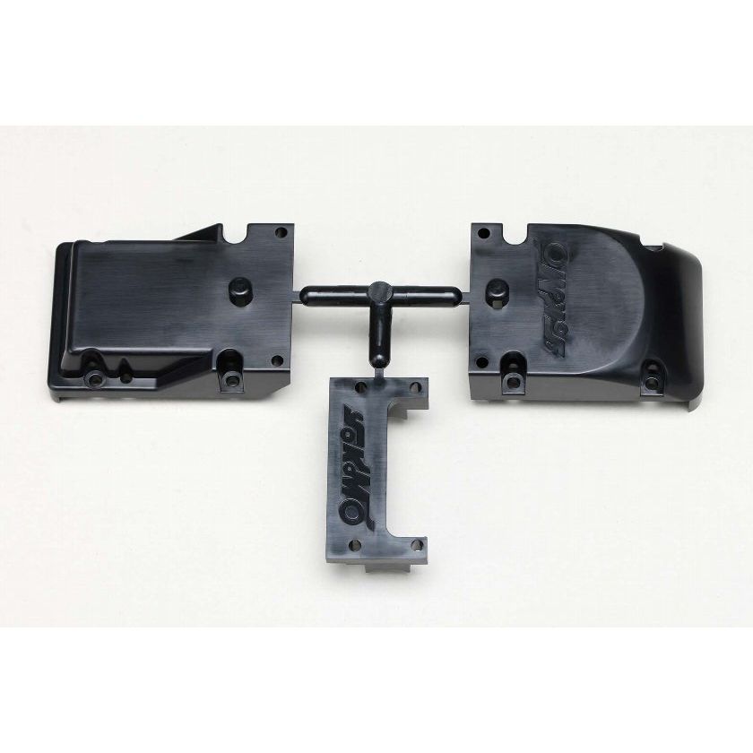 YOKOMO Bulkhead Center Cap Set (Black)