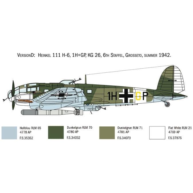ITALERI 1/72 Heinkel He111H Battle of Britain 80th Anniversary