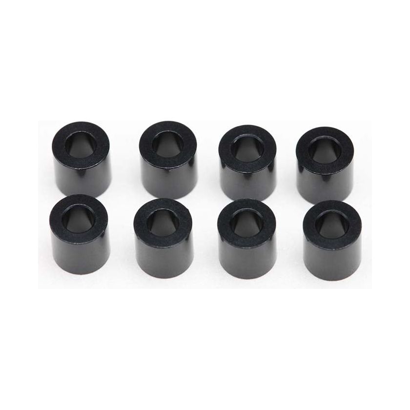 YOKOMO F3×F6×6.0mm Aluminum Spacer (8 pieces each/Black)