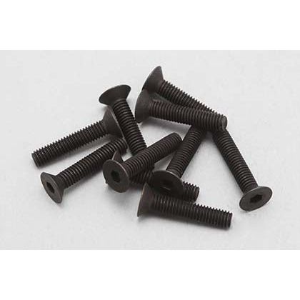 YOKOMO M3x15mm Flathead Socket Screw 10pcs M3X15 Flathead Socket Screw