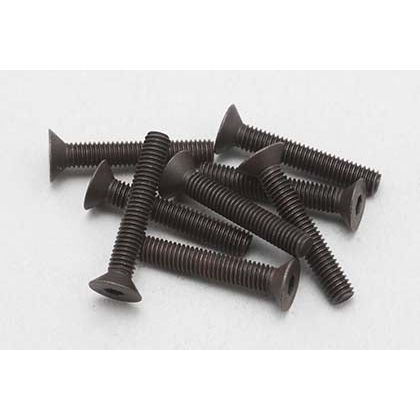 YOKOMO M3x18mm Flathead Socket Screw 8pcs M3X18 Flathead Socket Screw