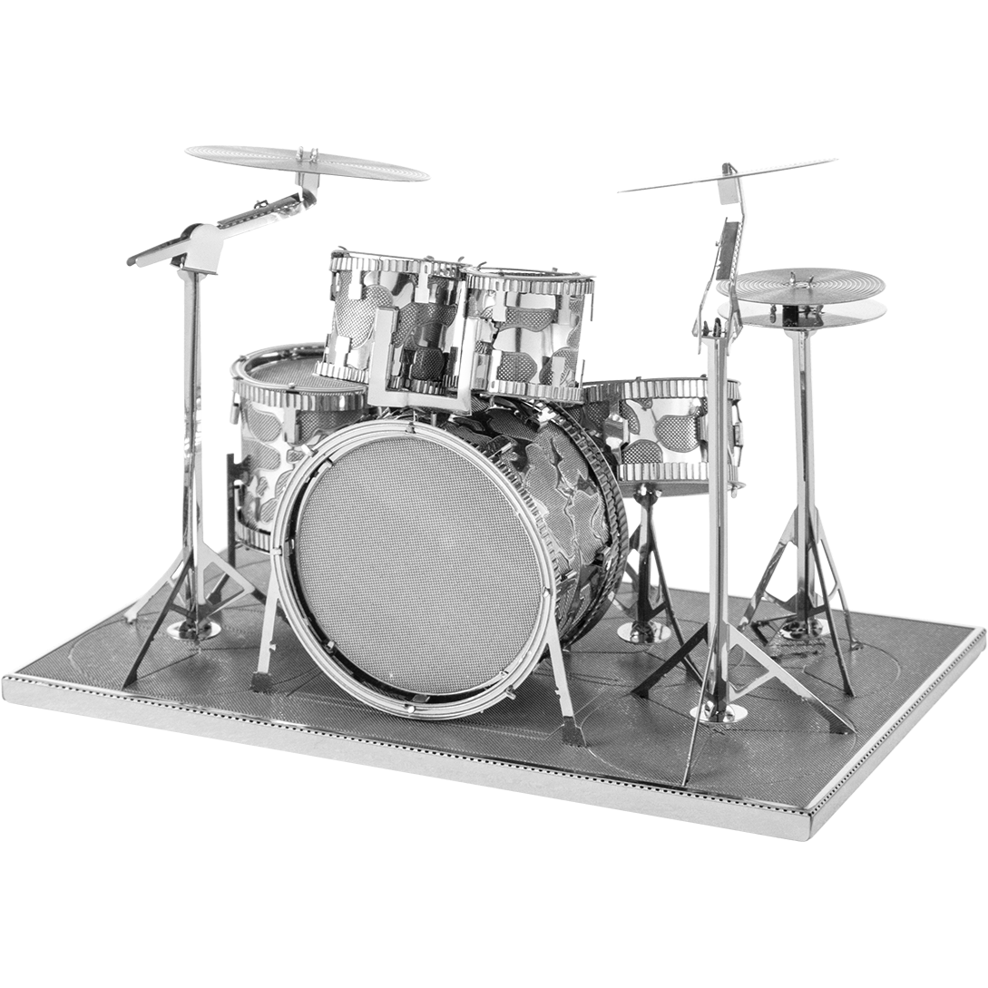 METAL EARTH Drum Set