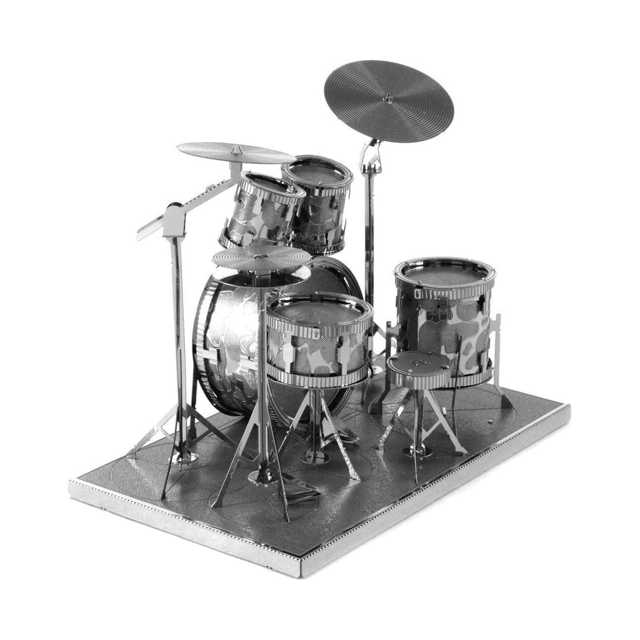 METAL EARTH Drum Set