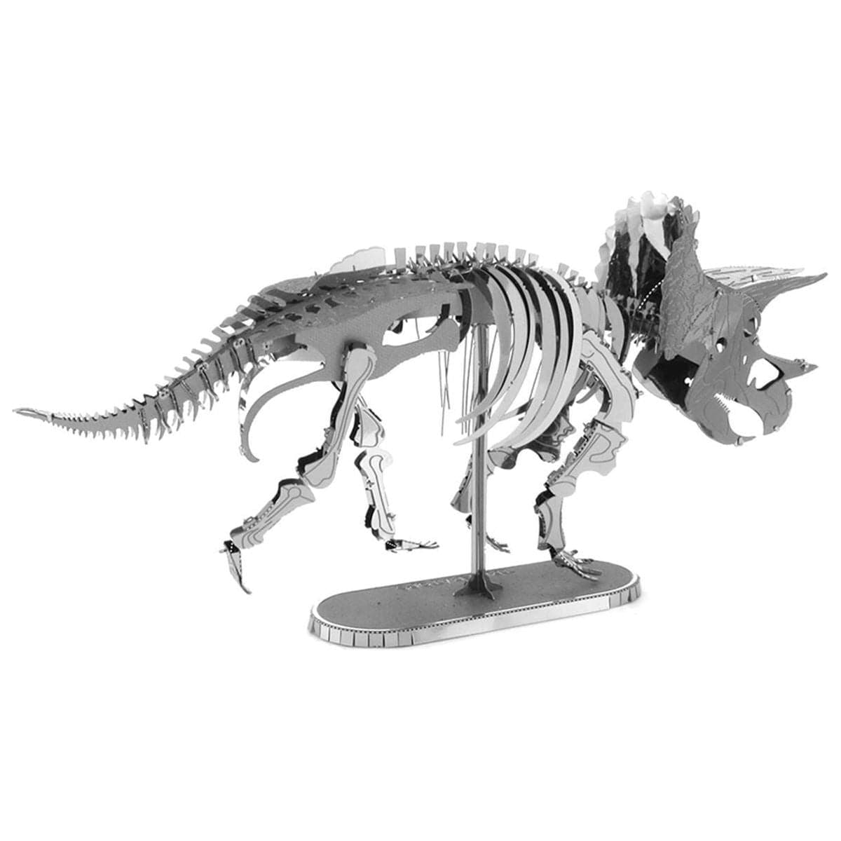 METAL EARTH Dinosaur Triceratops Skeleton