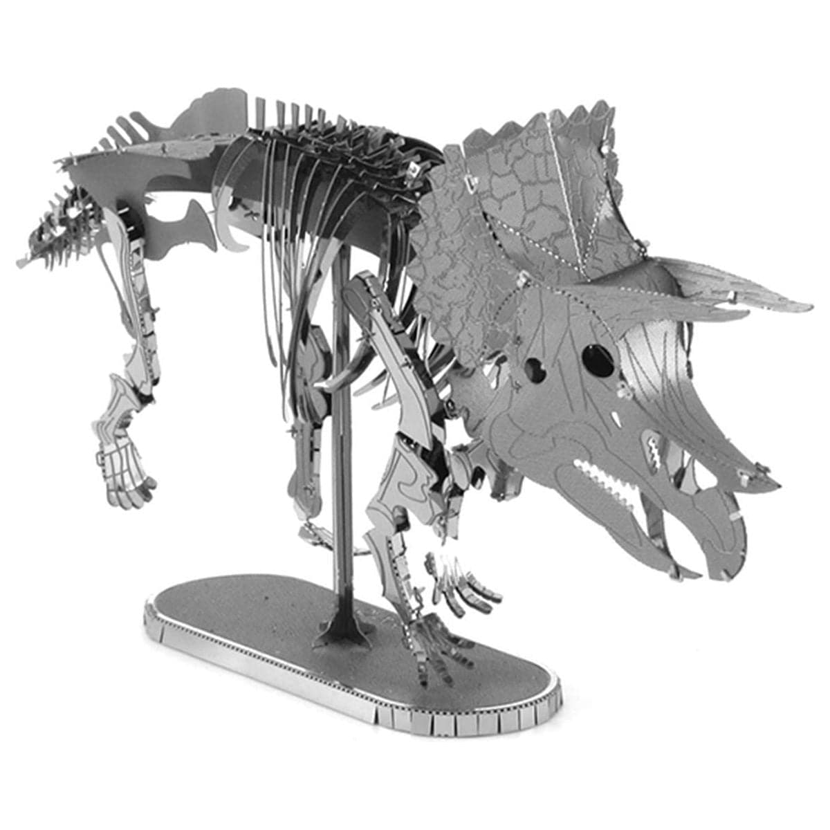 METAL EARTH Dinosaur Triceratops Skeleton