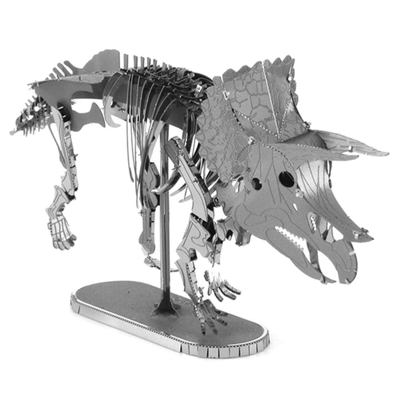 METAL EARTH Dinosaur Triceratops Skeleton