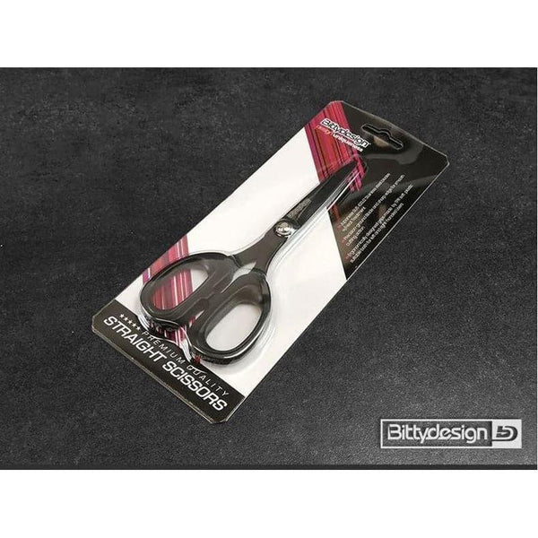 BITTYDESIGN 6.5" Straight Polycarbonate Scissors - Soft Gri