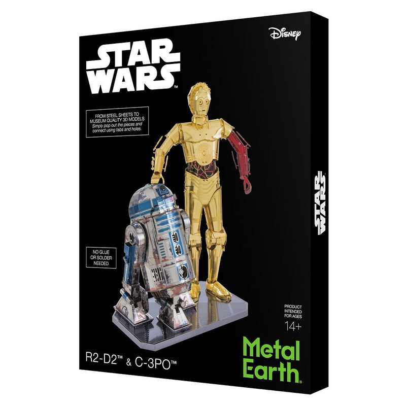 METAL EARTH Gift Box - C-3PO & R2D2