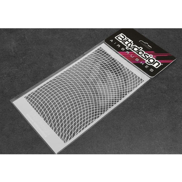 BITTYDESIGN Vinyl stencil - Wave Mesh