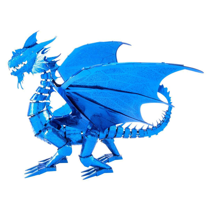 METAL EARTH ICONX Blue Dragon