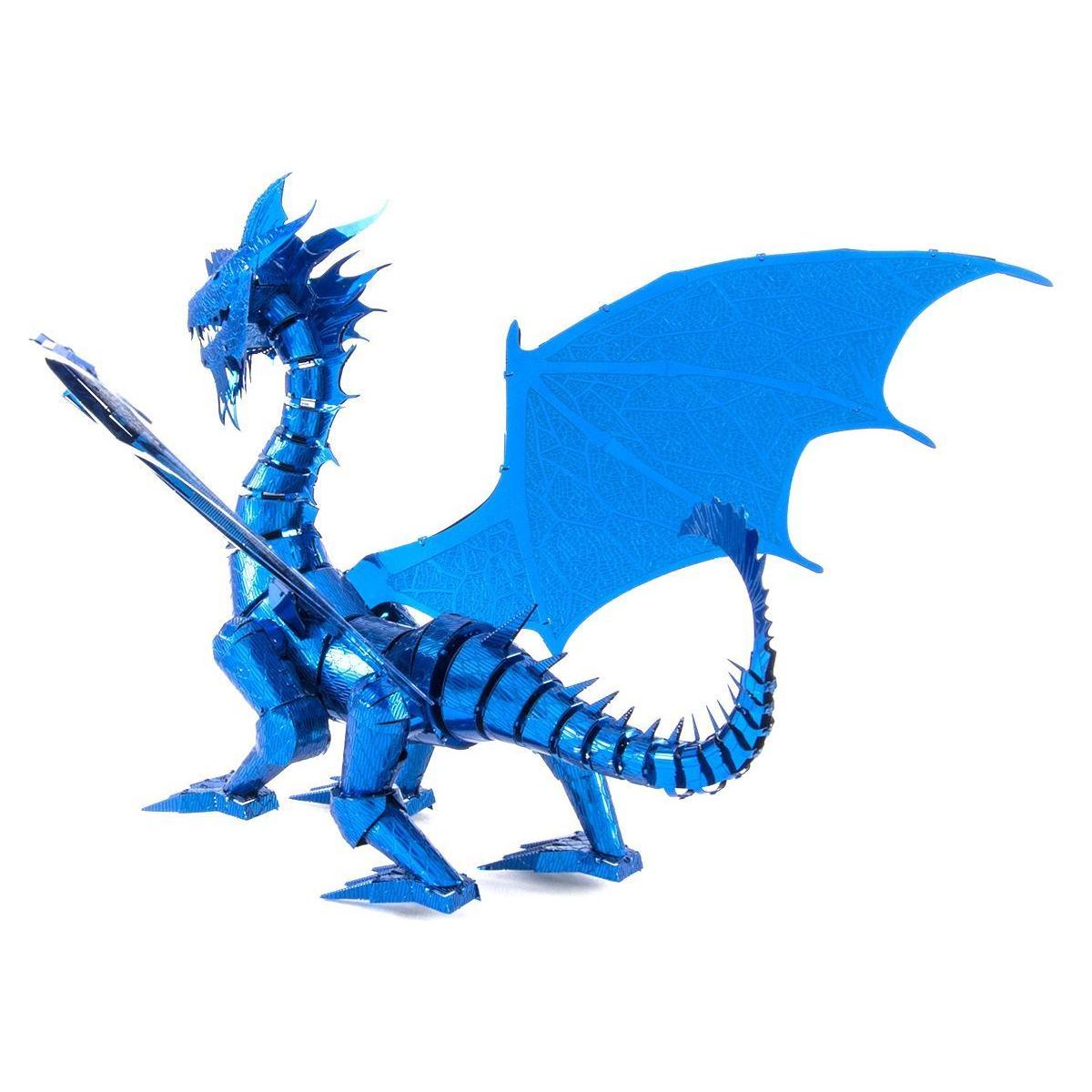 METAL EARTH ICONX Blue Dragon