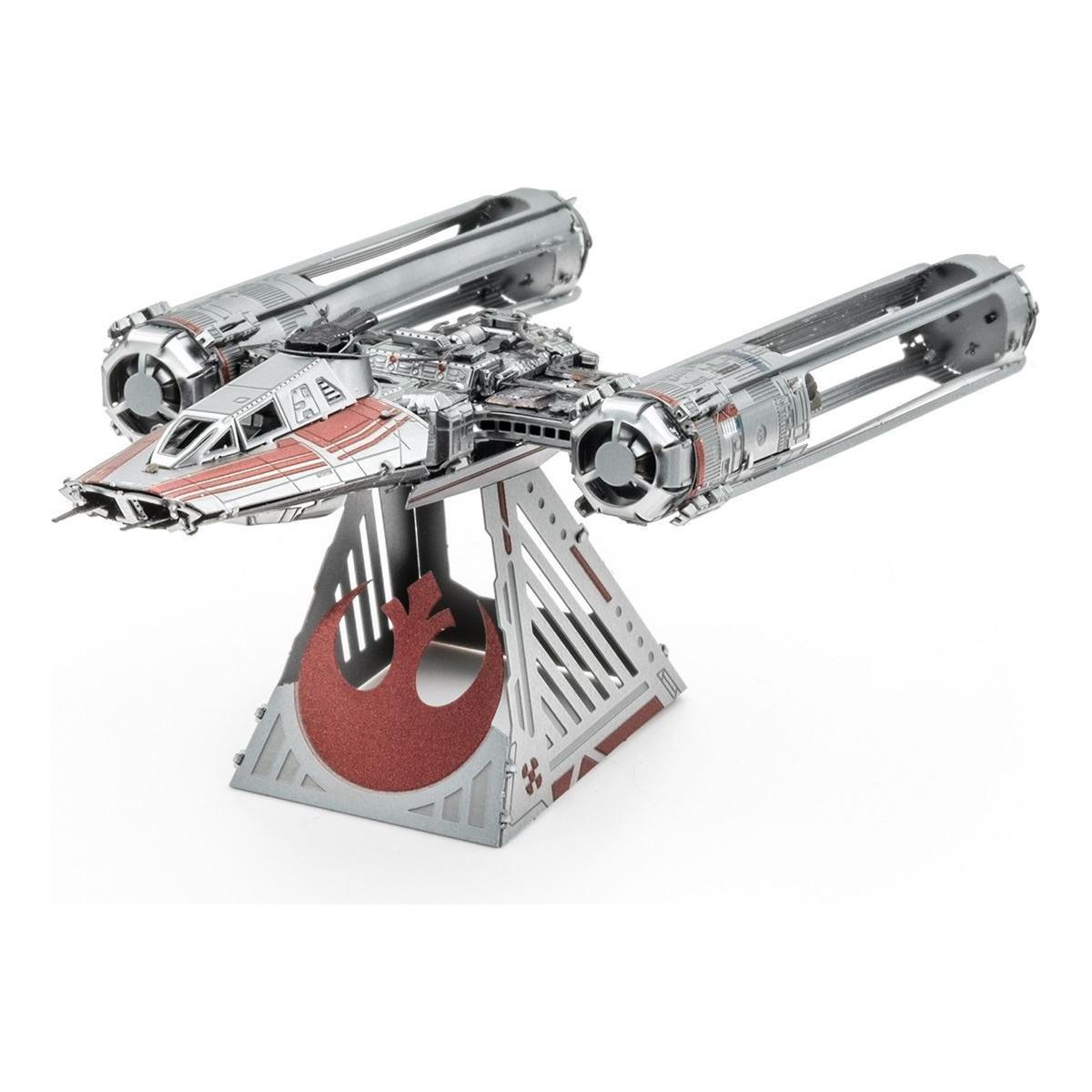 METAL EARTH Star Wars Zorii's Y-Wing Fighter