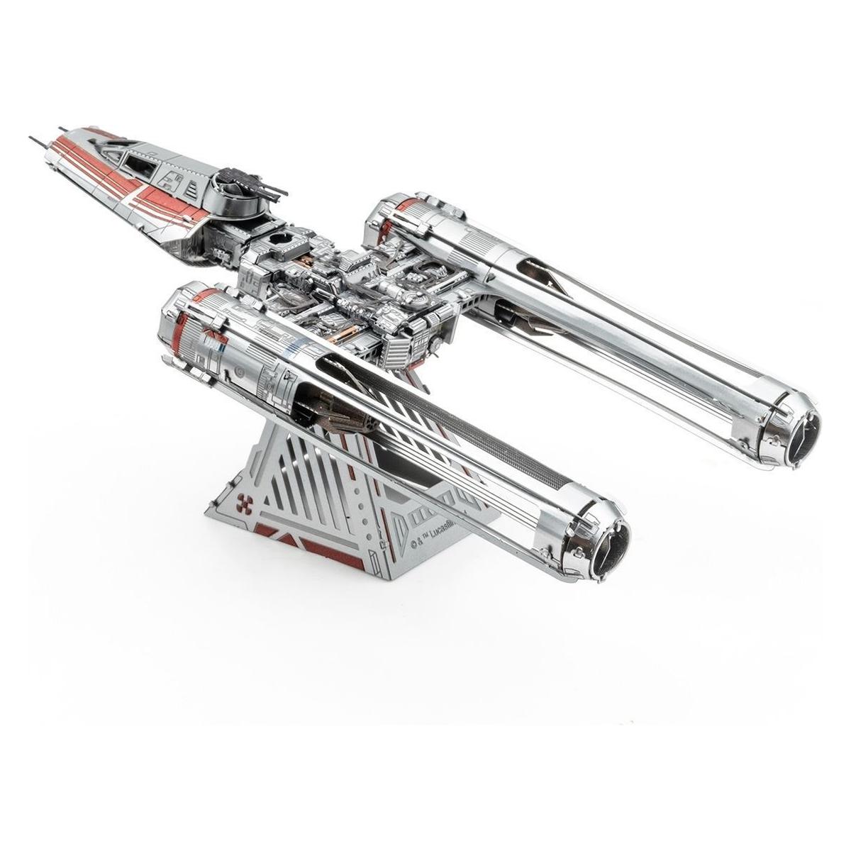METAL EARTH Star Wars Zorii's Y-Wing Fighter