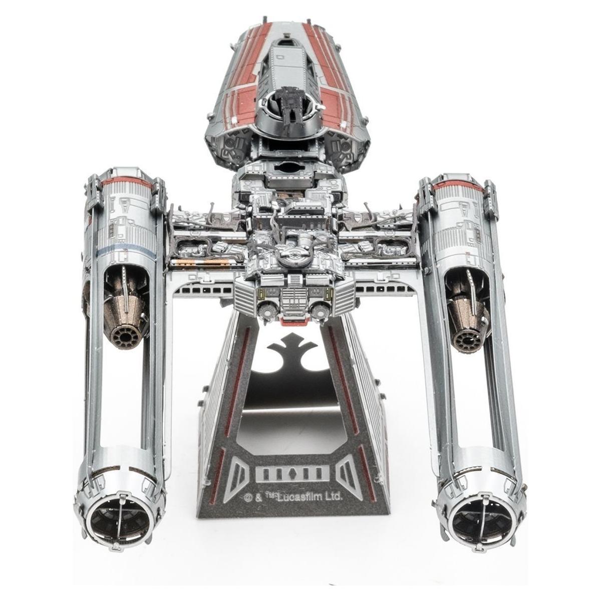 METAL EARTH Star Wars Zorii's Y-Wing Fighter