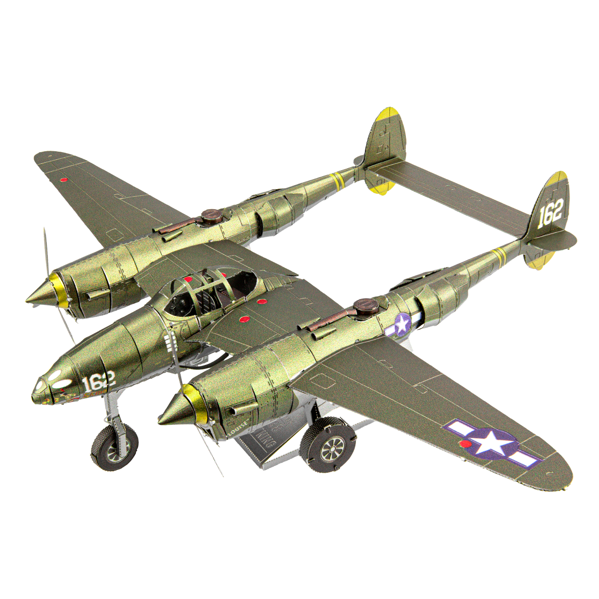 METAL EARTH ICONX P-38 Lightning