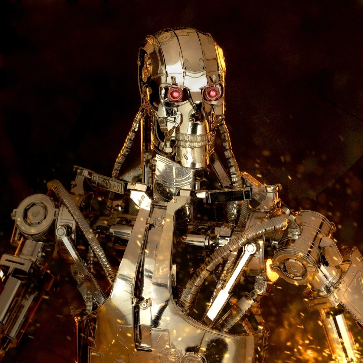 METAL EARTH ICONX Terminator T-800 Endoskeleton