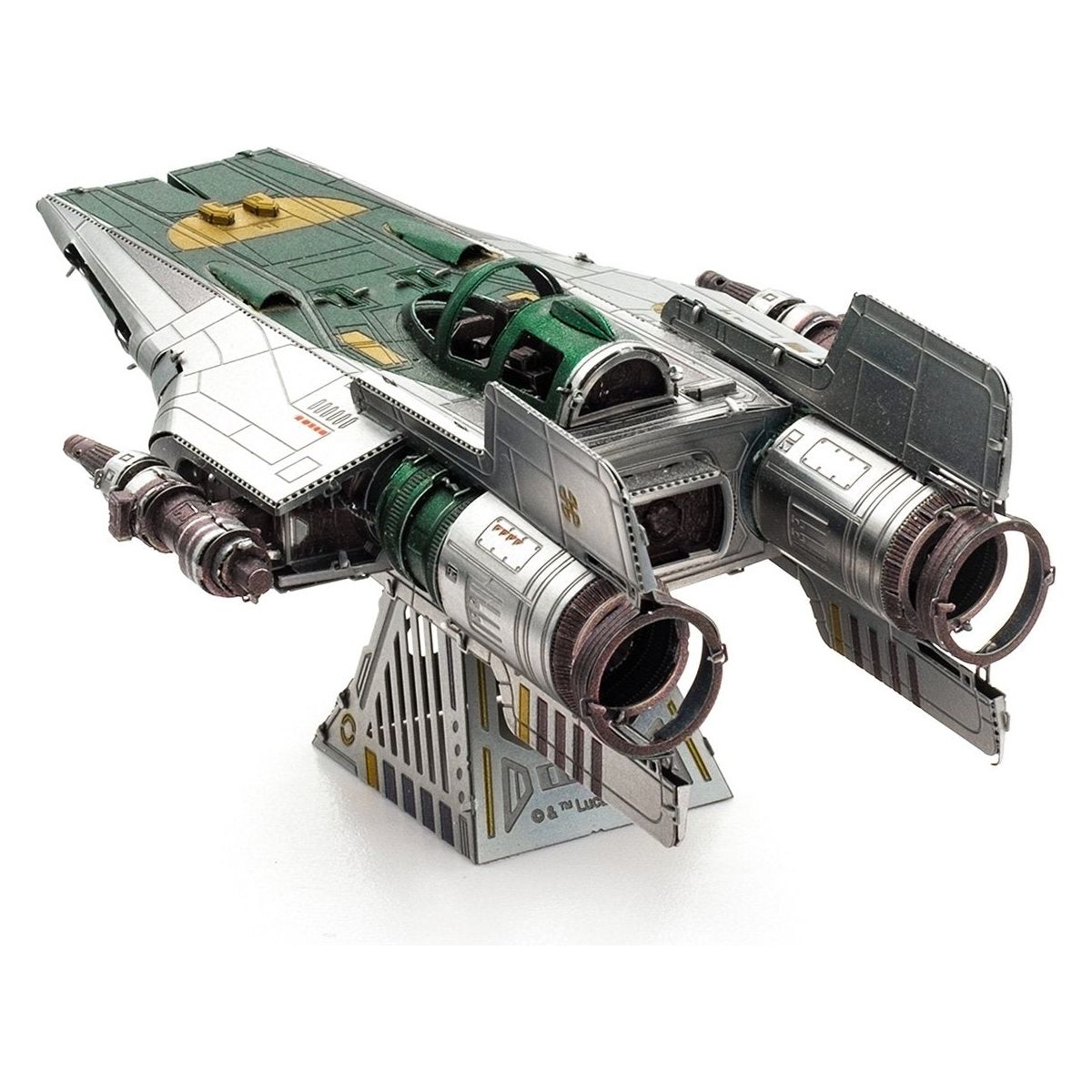 METAL EARTH Star Wars Resistance A-Wing Fighter
