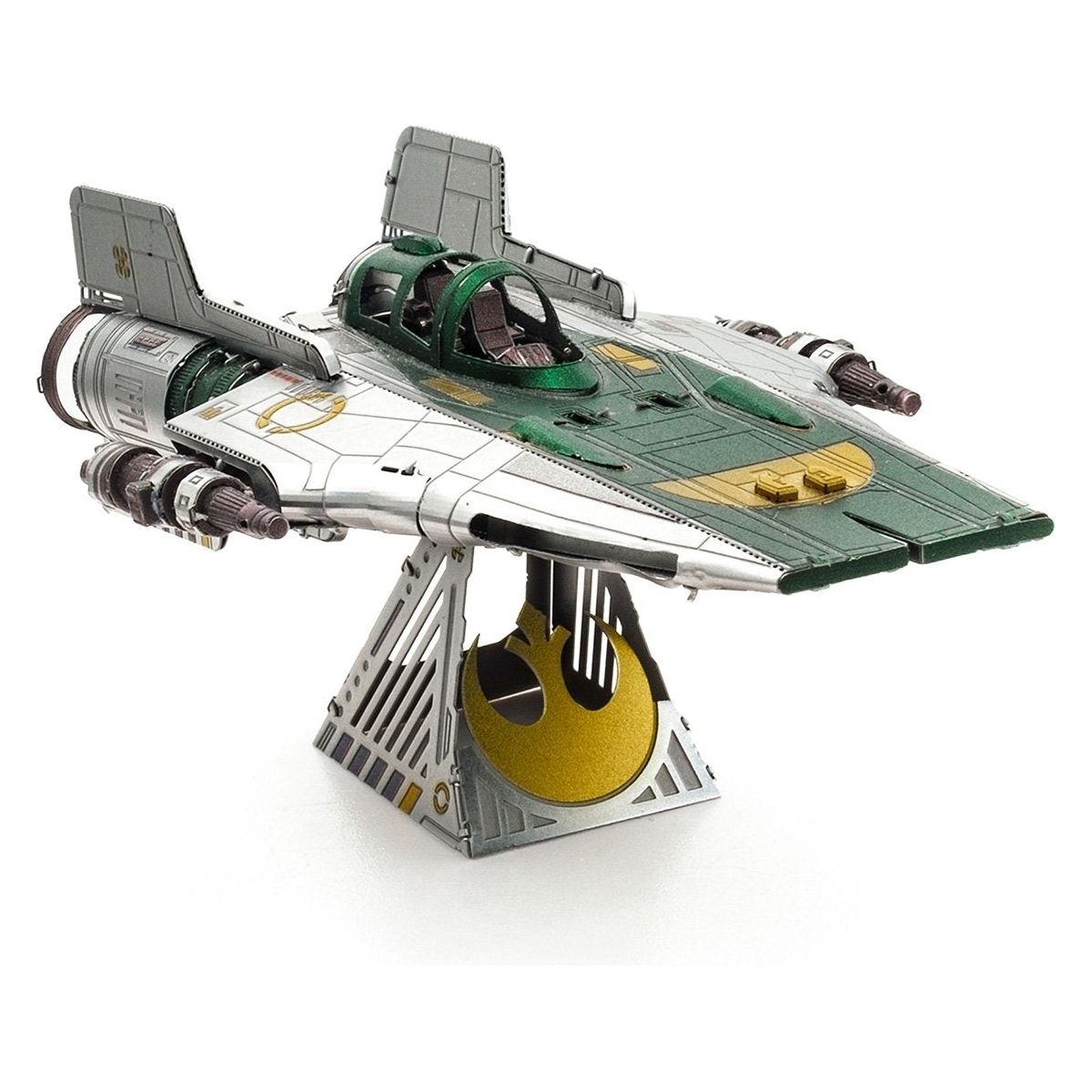 METAL EARTH Star Wars Resistance A-Wing Fighter