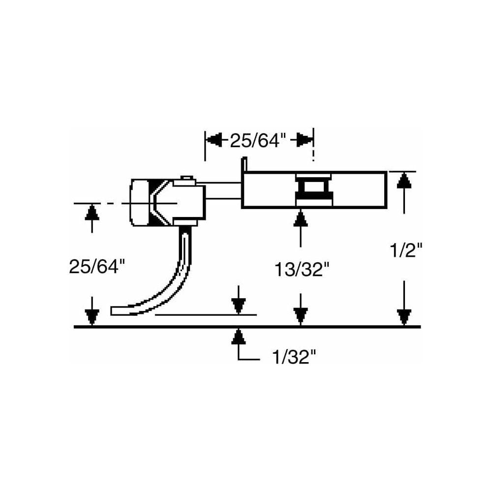 KADEE HO Metal Long Overset Shank Coupler (Pair)