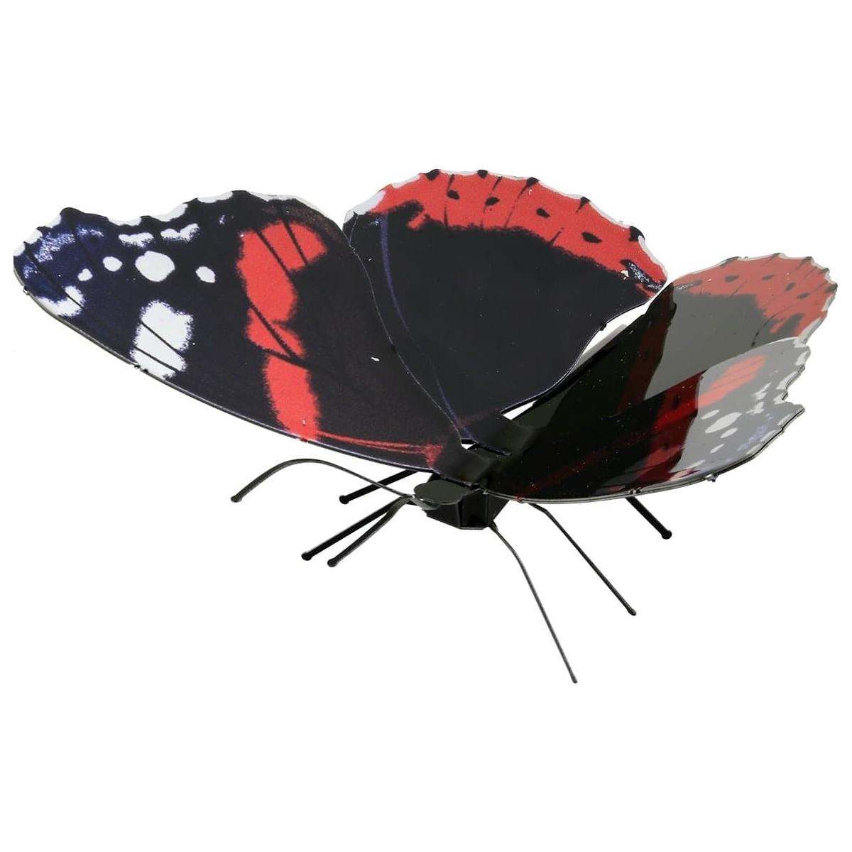 METAL EARTH Butterfly Red Admiral