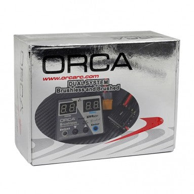 ORCA Runplus Brushless/Brushed ESC with LED Setting Card