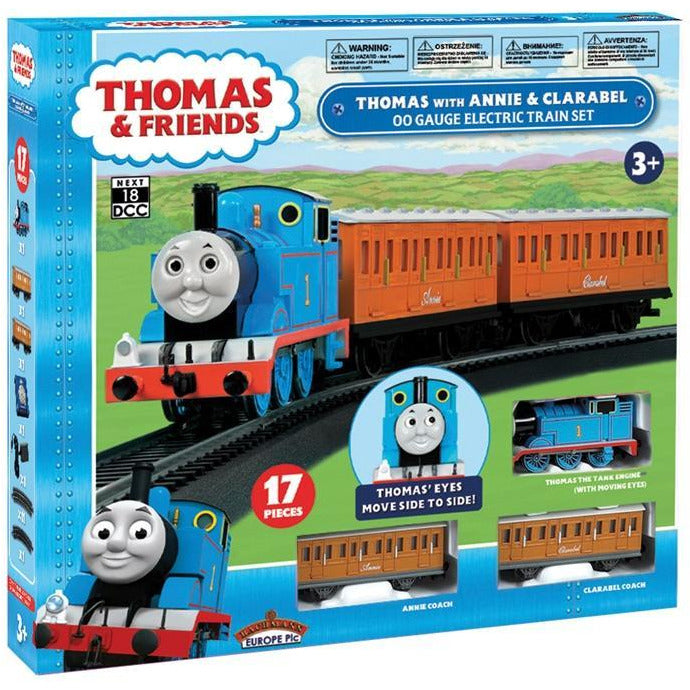 BACHMANN THOMAS & FRIENDS OO Thomas with Annie and Clarabel Electric T