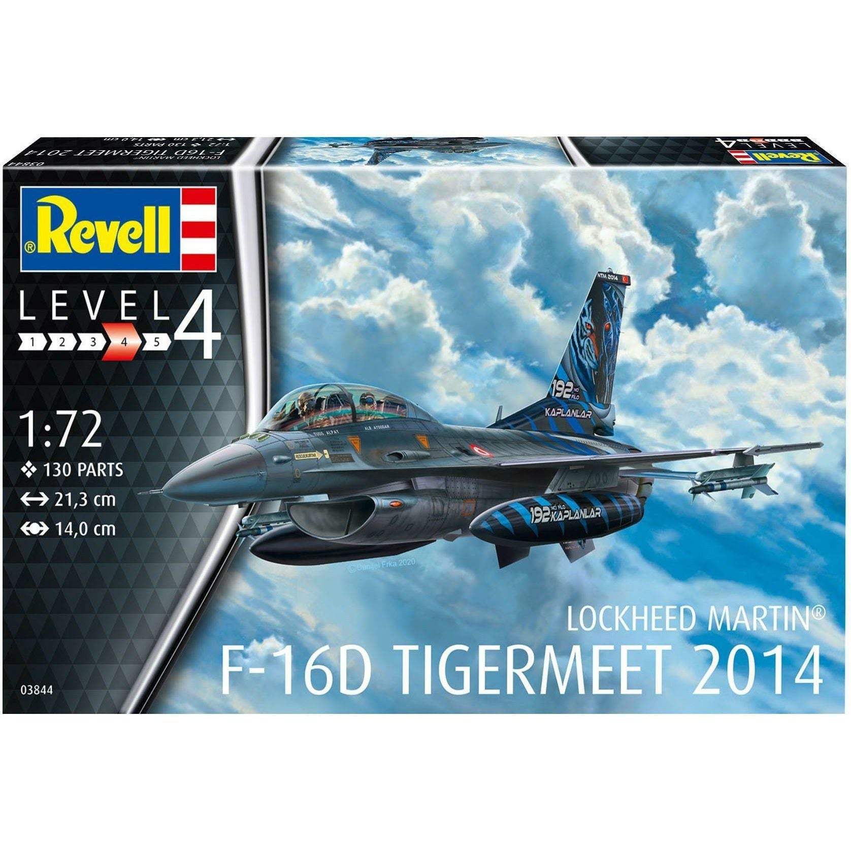 REVELL 1/72 Lockheed Martin F-16D Tigermeet 2014