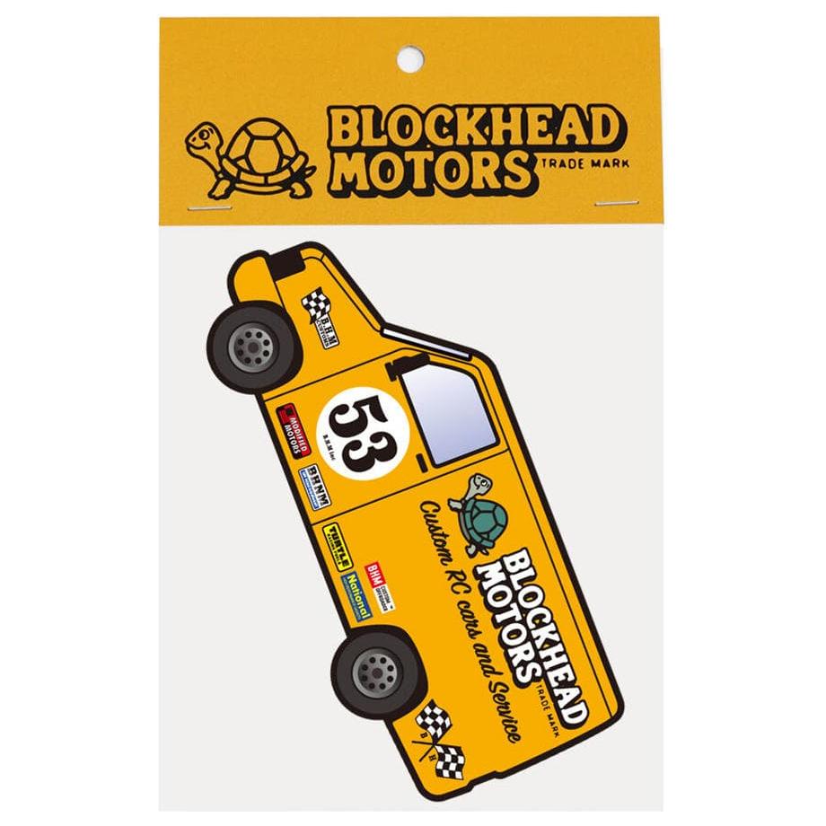 BLOCKHEAD MOTORS Delivery Car Sticker