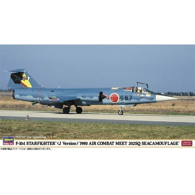 HASEGAWA 1/48 F-104 Starfighter (J Version) "1980 Air Combat Mett 202SQ Sea Camouflage"