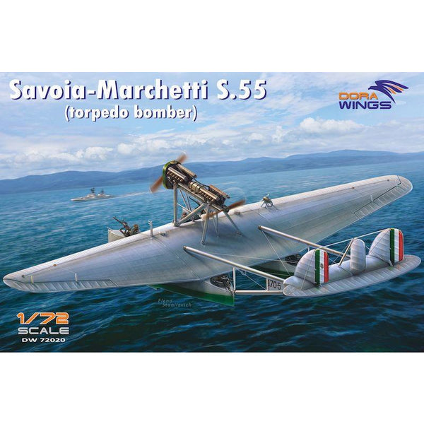 DORA WINGS 1/72 Savoia-Marchetti S.55  (Torpedo Bomber)