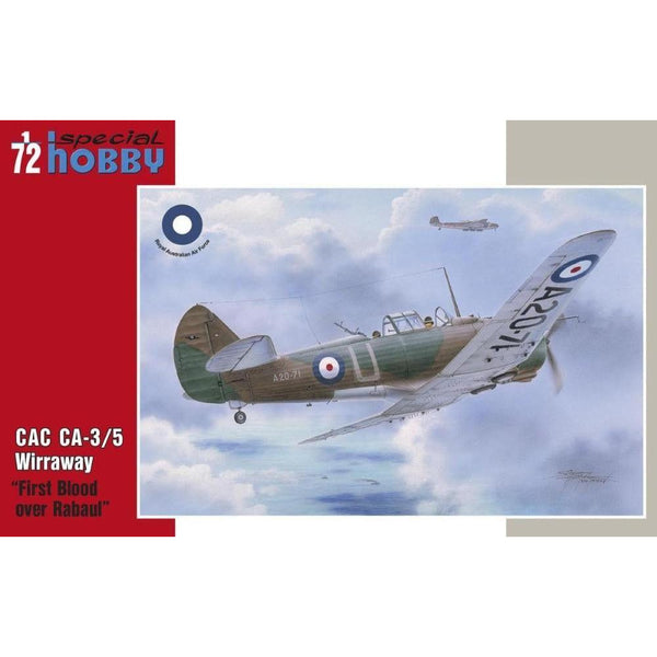 Special Hobby CAC CA-3/5 Wirraway - First Blood over Rabaul - Hearns Hobbies Melbourne - Special Hobby