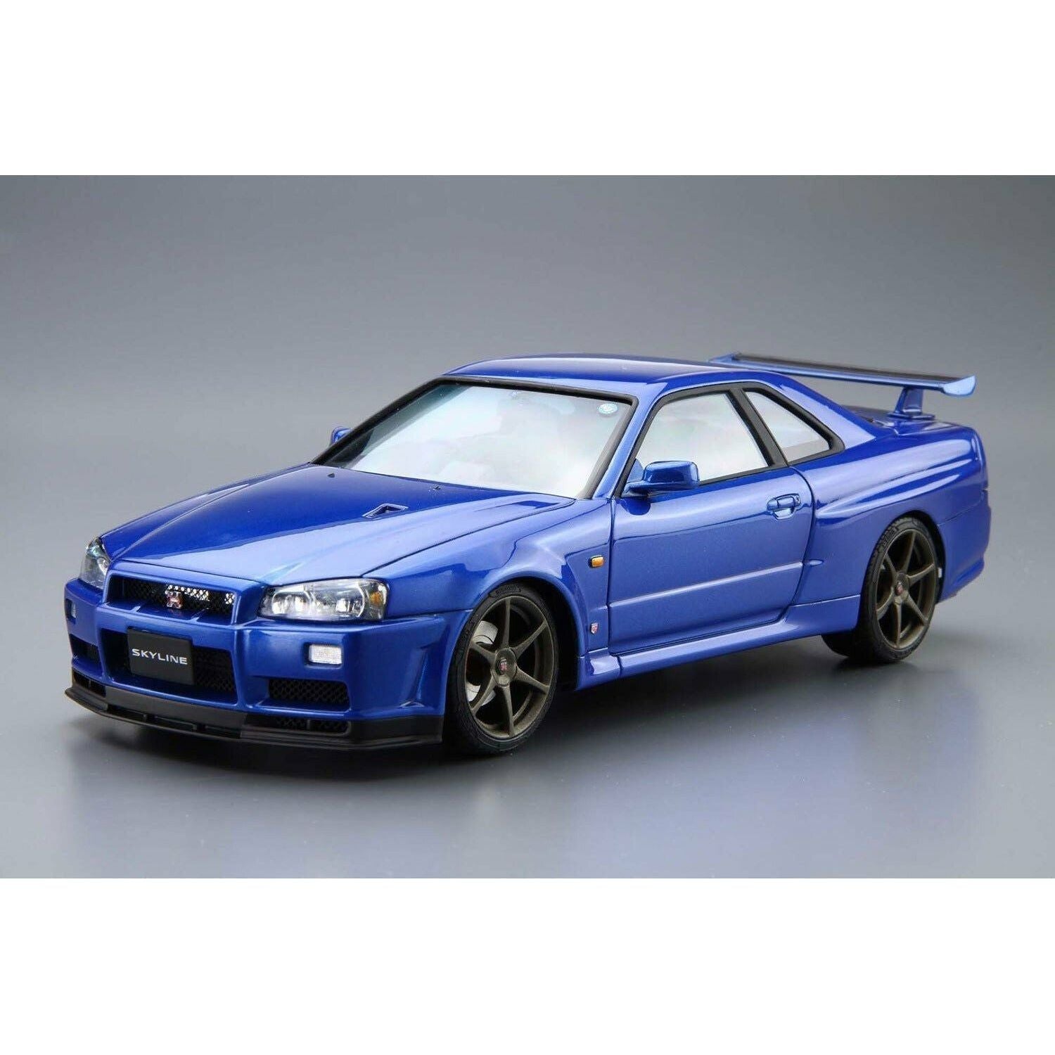 AOSHIMA 1/24 Nissan BNR34 Skyline GT-R V-Spec II '02