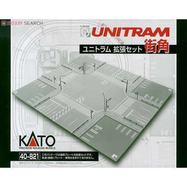 KATO N Unitram Street Track Expansion Set Street Corner