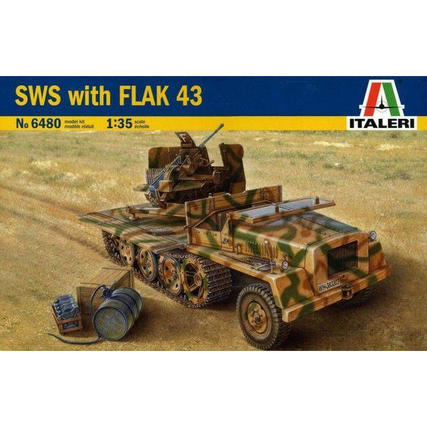 ITALERI 1/35 SWS With Flak 43