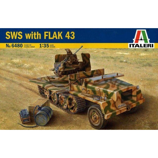 ITALERI 1/35 SWS With Flak 43